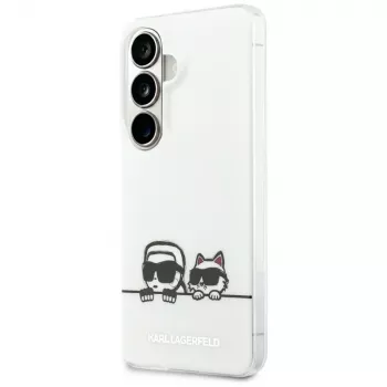 KARL LAGERFELD IML Peekaboo Karl & Choupette MagSafe kućište za Samsung Galaxy S26+ prozirno