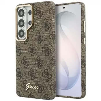 Guess 4G Script MagSafe kućište za Samsung Galaxy S26 Ultra (smeđe)
