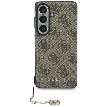 Guess 4G Classic Logo Charm MagSafe kućište za Samsung Galaxy S26 (smeđe)