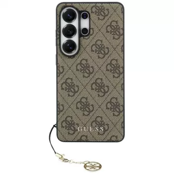 Guess 4G Classic Logo Charm MagSafe kućište za Samsung Galaxy S26 Ultra (smeđe)