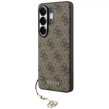 Guess 4G Classic Logo Charm MagSafe kućište za Samsung Galaxy S26 Ultra (smeđe)