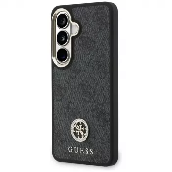 Guess 4G Big Rhinestone Triangle Strap MagSafe set kućišta za telefon za Samsung Galaxy S26 - crno