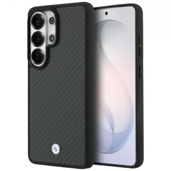 BMW Sign Magnetic Carbon Fiber MagSafe maska za Samsung Galaxy S26 Ultra crna