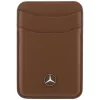 Mercedes Leather MagSafe Wallet Camel
