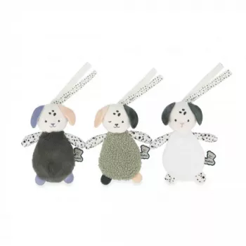 Kaloo Stimuli Puppies senzorni doudou set - 3 dijela