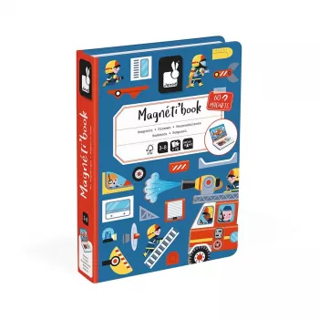 Janod Magnetibook vatrogasci magnetski kreativni set igre