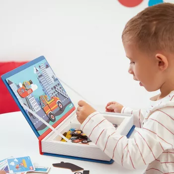 Janod Magnetibook vatrogasci magnetski kreativni set igre