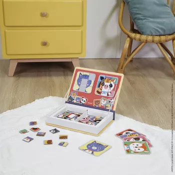 Janod Magnetibook magnetska slagalica-knjiga „životinje“
