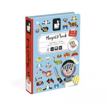 Janod Magnetibook magnetska knjiga kostimi dječaka