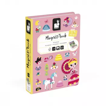 Janod Magnetibook princeze magnetski set igre