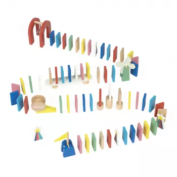 Janod domino prepreke 100 dijelova 3+