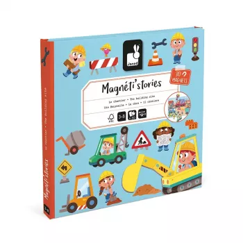 Janod Magneti'stories Gradilište magnetski set za priče