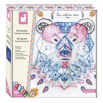Janod 3D String Art Animals kreativni set za ručni rad