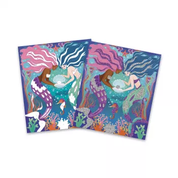 Janod kreativni umjetnički set sjahe sirene 6+