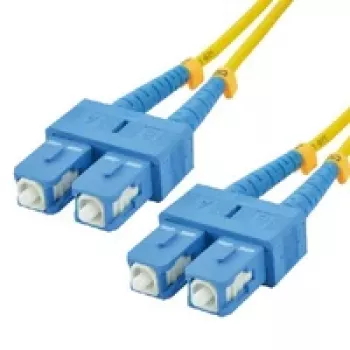 MCL Samar FJOS2/SCSC-1M OS2 jednomodni simplex optički patch kabel SC/SC 1 m žuti