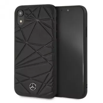 Mercedes-Benz MEPERHCI61QGLBK iPhone XR crna tvrda futrola Twister