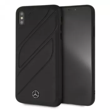 Mercedes-Benz New Organic I tvrda futrola za Apple iPhone XS Max - crna