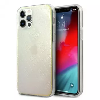 Guess GUHCP12M3D4GIRBL Iridescent Opal tvrda futrola za Apple iPhone 12 / iPhone 12 Pro 6,1 inch - 4G 3D Pattern Collection