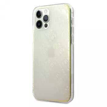 Guess GUHCP12M3D4GIRBL Iridescent Opal tvrda futrola za Apple iPhone 12 / iPhone 12 Pro 6,1 inch - 4G 3D Pattern Collection