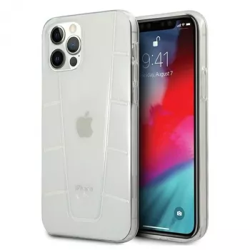 MERCEDES-BENZ MEHCP12MCLCT prozirna tvrda futrola za iPhone 12/12 Pro 6,1 inch Transparent Line