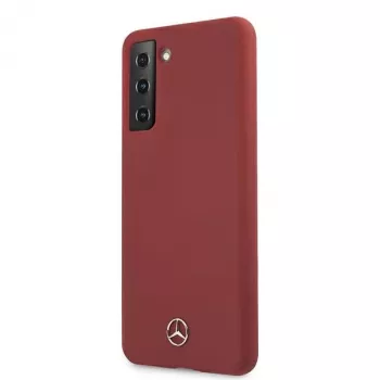 Mercedes-Benz Silicone Line tvrda futrola za Samsung Galaxy S21 (SM-G991) - crvena