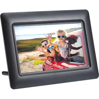 AGFAPHOTO Agfa Photo LED HD 7 digitalni okvir za slike sa satom i kalendarom APF700 crni