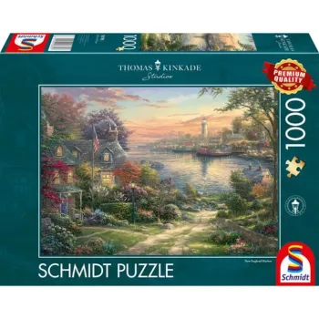 SCHMIDT SPIELE Thomas Kinkade Studios: Harbor in New England (1000 dijelova)