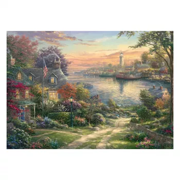 SCHMIDT SPIELE Thomas Kinkade Studios: Harbor in New England (1000 dijelova)