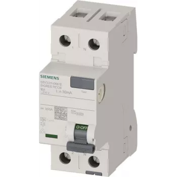 Siemens FI zaštitni prekidač 16A 30mA 1P+N 230V 2TE SIGRES RCCB