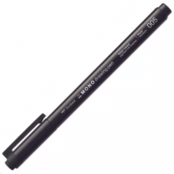 Tombow MONO Drawing Pen fineliner 005 - crni - 0,20 mm