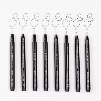 Tombow MONO Drawing Pen fineliner 0,35 mm crni