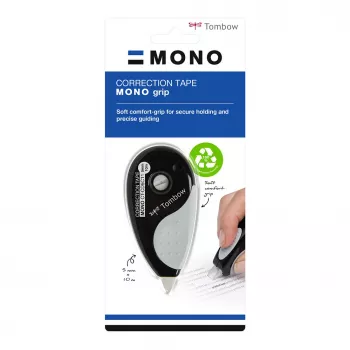 Tombow korekcijska traka valjak Grip CT-CD5C11 5mm x 10m crno-bijeli