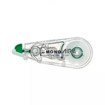 Tombow CT-CA4-20 MONO CA korekcijski valjak - bijela traka 10 m x 4,2 mm - zeleno/prozirno kućište - 20 komada