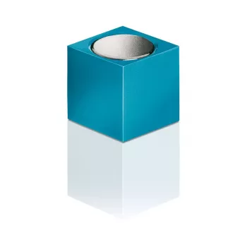 SIGEL BA727 kockasti neodimijski magneti 11 mm, ružičasti/plavi/zeleni, sjajni, 3 komada