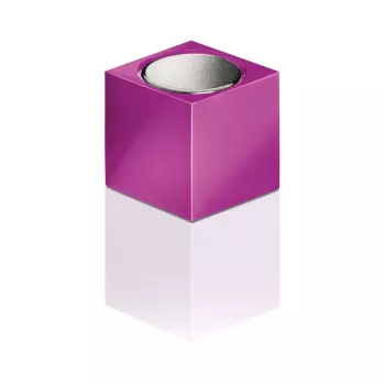 SIGEL BA727 kockasti neodimijski magneti 11 mm, ružičasti/plavi/zeleni, sjajni, 3 komada