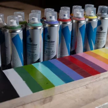 Schneider Paint-It 030 Supreme DIY akrilni sprej crni 200 ml