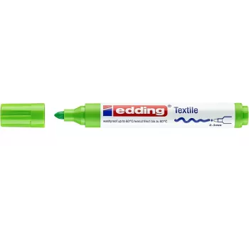 EDDING 4500 tekstilni marker svijetlozeleni okrugli vrh 2-3 mm 1 komad