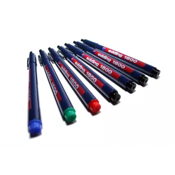 EDDING 1800 Profipen fineliner olovka - crna - 0,35 mm - metalni okvir