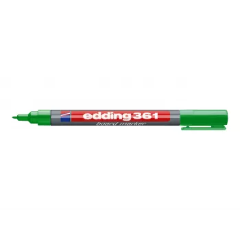 EDDING 361 marker za ploču zeleni - okrugli vrh - briše se suho - može se puniti