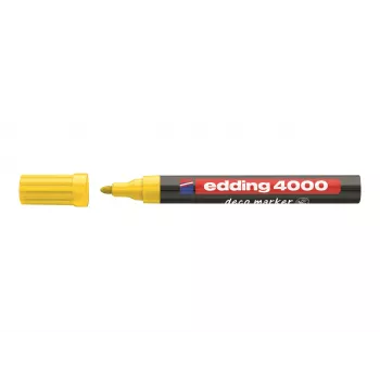 EDDING 400 permanentni marker 1,0 mm žuti okrugli vrh koji se može puniti