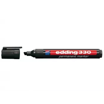 EDDING OFC-ED330BK permanentni marker crni 1-5 mm klinasti vrh 1 komad