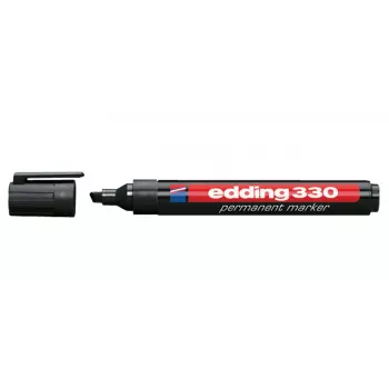 EDDING OFC-ED330BK permanentni marker crni 1-5 mm klinasti vrh 1 komad