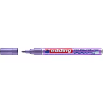 EDDING 4-751-9-078 lak marker - ljubičasti - okrugli vrh - aluminij - fini - 1 mm