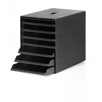 DURABLE IDEALBOX PLUS kutija s ladicama antracit 7 ladica DIN A4 1712001058