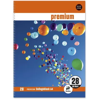 Staufen 5 školskih blokova Bring Farbe ins Leben DIN A4 kockasti
