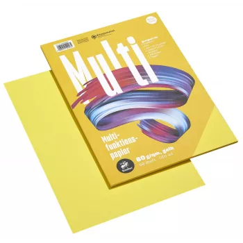 Staufen Multifunction Paper 7X A4 80g žuti 50 listova