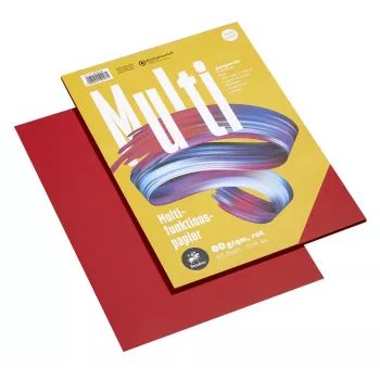 Staufen Multifunction Paper 7X 734050997 A4 80g crveni 50 listova