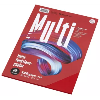 Staufen Multifunction Paper 7X 734051297 A4 120g crveni 35 listova