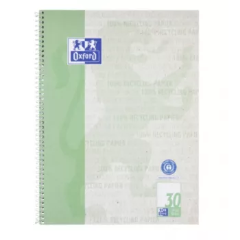 Oxford College blok A4+ 80 listova 90 g/m² kockasti plavi 4 rupe