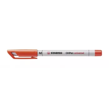 STABILO OHPen Universal crveni marker za grafoskop topiv u vodi M (Medium) 1 komad